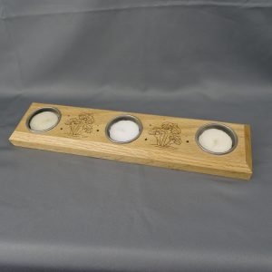 engraved candle holder