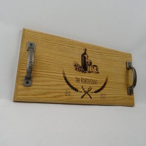 Personalised Oak Cheese Board