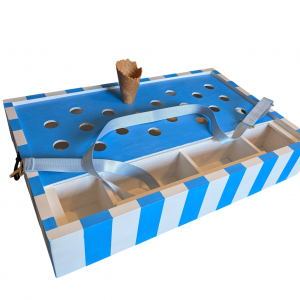 Vintage Usherette Tray